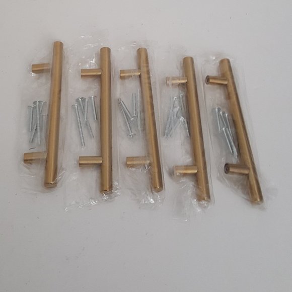 Cupboard Wardrobe T-type Drawer Cabinet Door Handle Knob Home Improvement - Picture 3 of 3